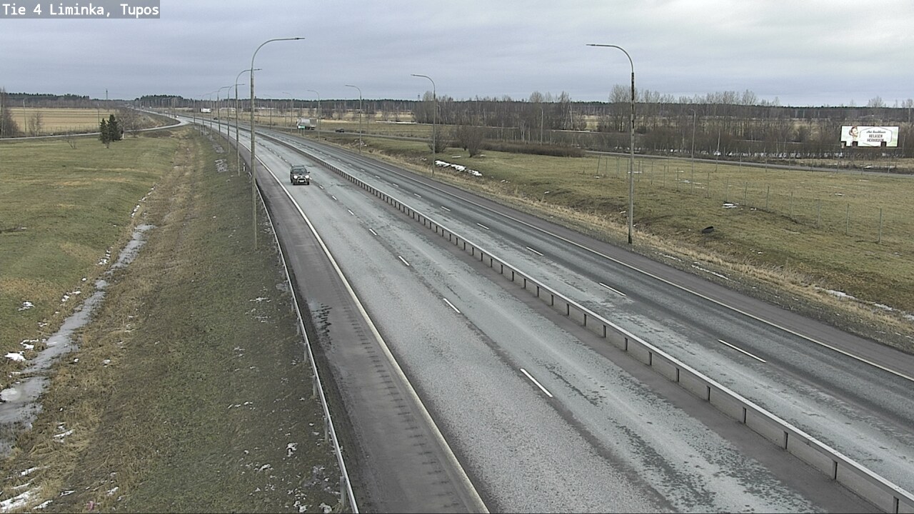 Kelikamerat Kuva Tie 4 Liminka, Tupos, Liminka, Pohjois-Pohjanmaa