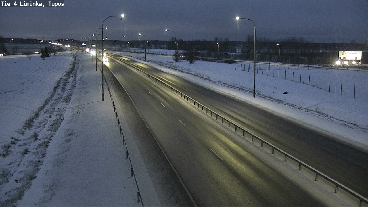 Kelikamerat Kuva Tie 4 Liminka, Tupos, Liminka, Pohjois-Pohjanmaa