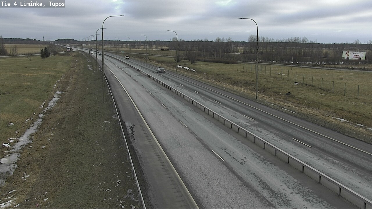 Kelikamerat Kuva Tie 4 Liminka, Tupos, Liminka, Pohjois-Pohjanmaa