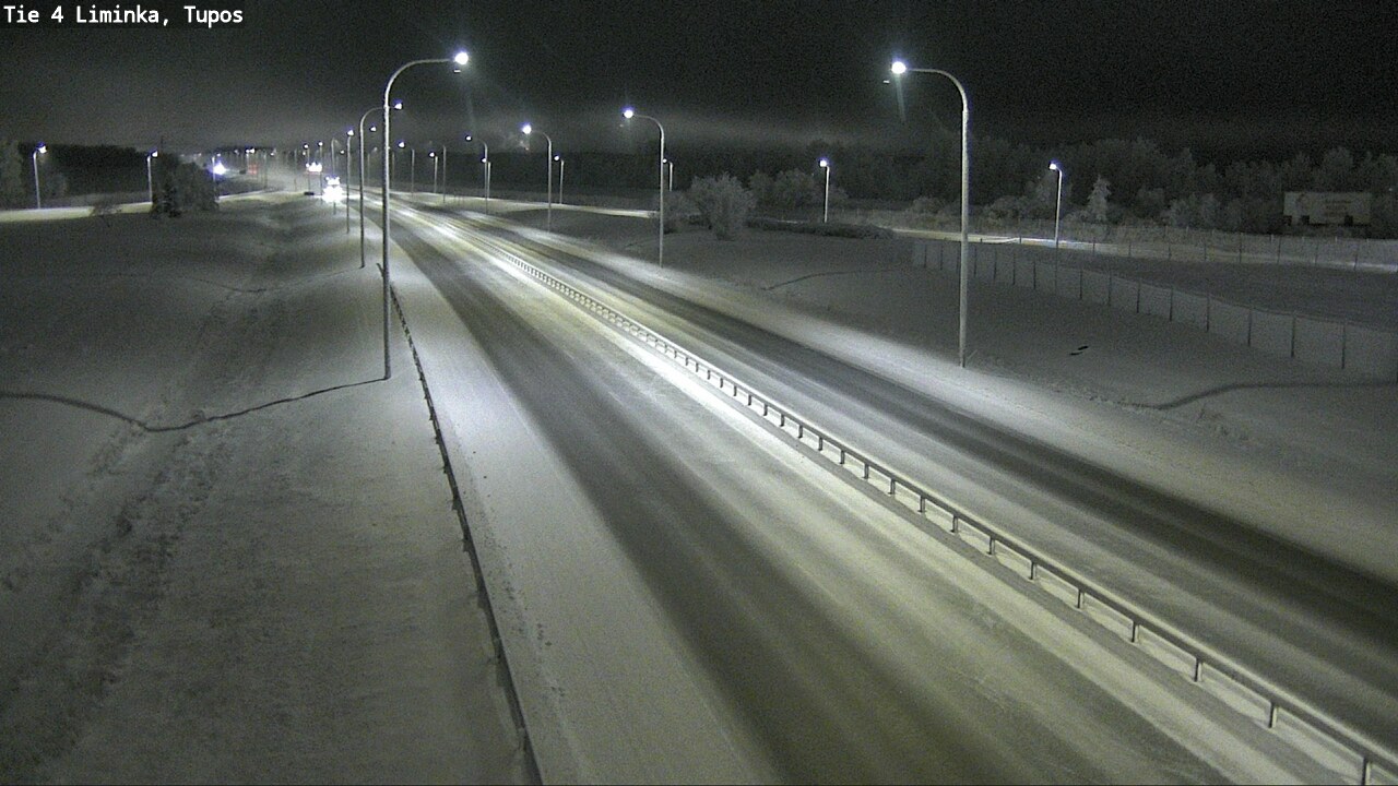 Weather Camera Image Road 4 Liminka, Tupos, Liminka, Pohjois-Pohjanmaa