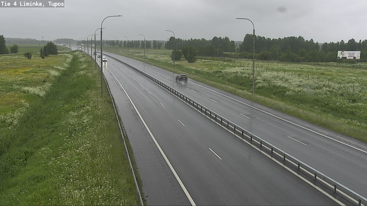 Kelikamerat Kuva Tie 4 Liminka, Tupos, Liminka, Pohjois-Pohjanmaa