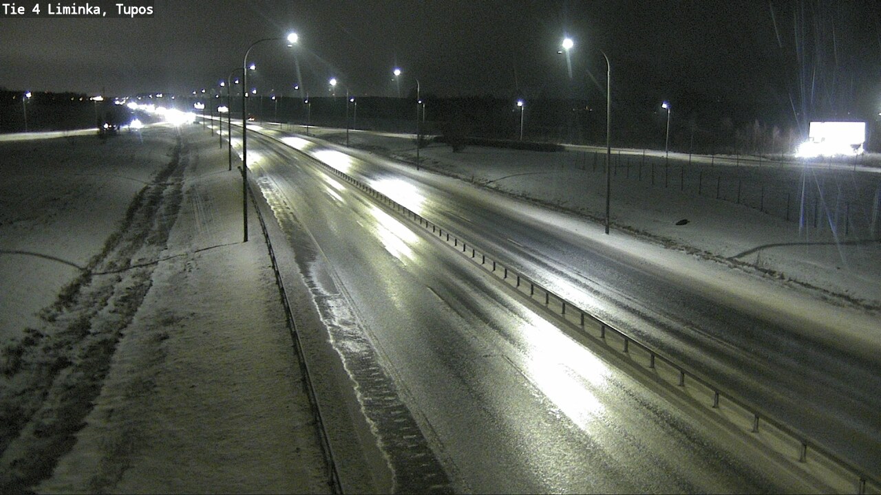 Weather Camera Image Väg 4 Limingo, Tupos, Liminka, Pohjois-Pohjanmaa