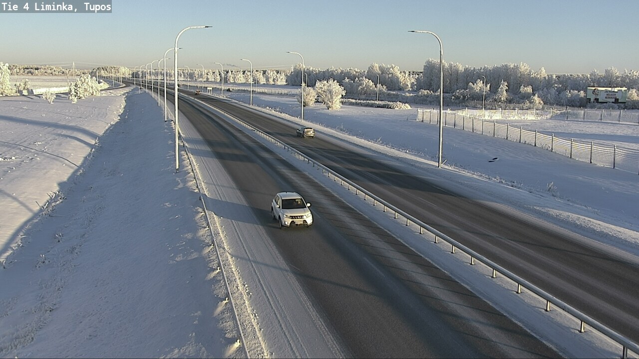 Weather Camera Image Väg 4 Limingo, Tupos, Liminka, Pohjois-Pohjanmaa
