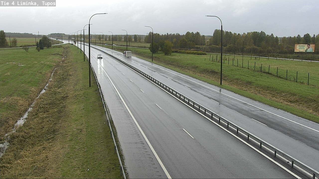 Weather Camera Image Väg 4 Limingo, Tupos, Liminka, Pohjois-Pohjanmaa