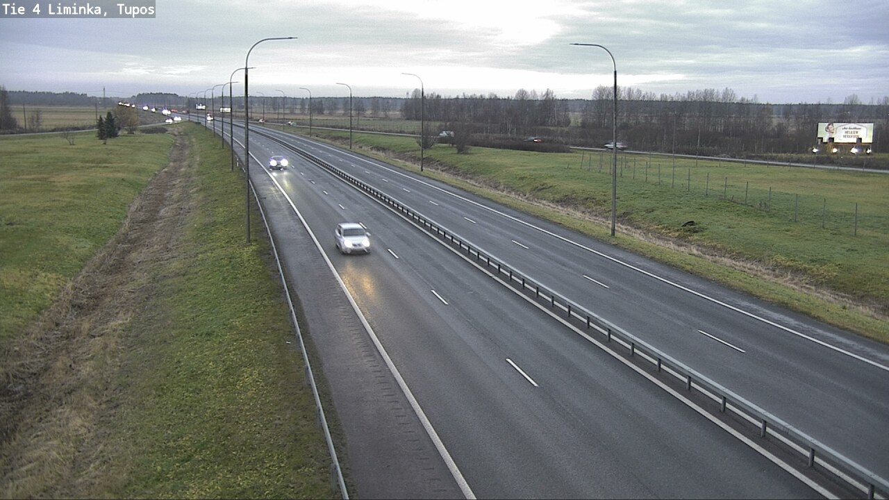 Kelikamerat Kuva Tie 4 Liminka, Tupos, Liminka, Pohjois-Pohjanmaa