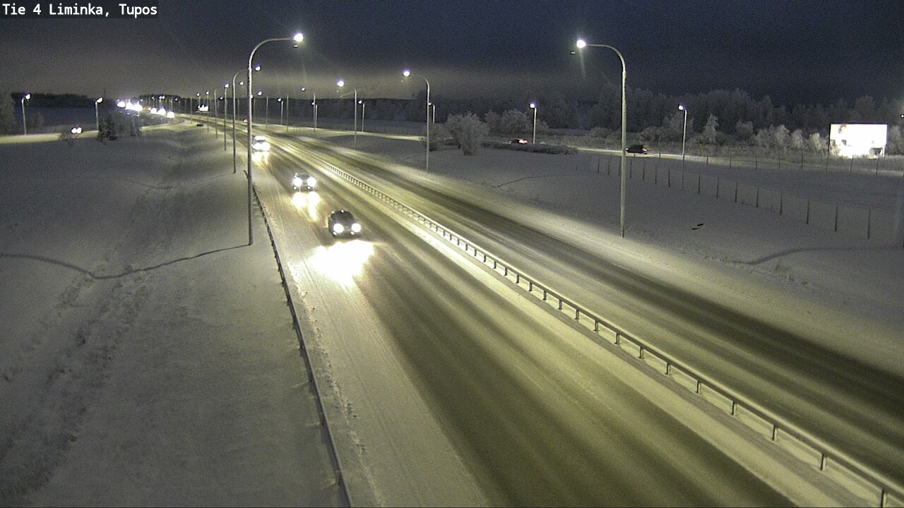 Weather Camera Image Road 4 Liminka, Tupos, Liminka, Pohjois-Pohjanmaa