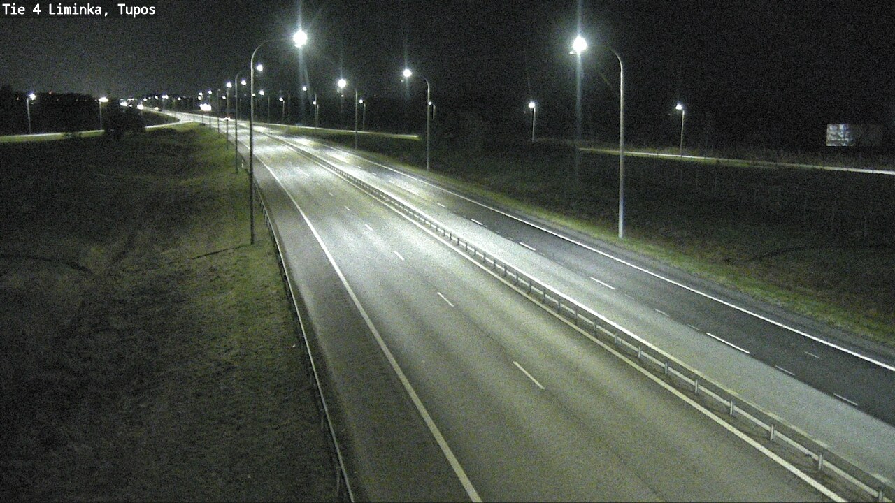 Weather Camera Image Väg 4 Limingo, Tupos, Liminka, Pohjois-Pohjanmaa