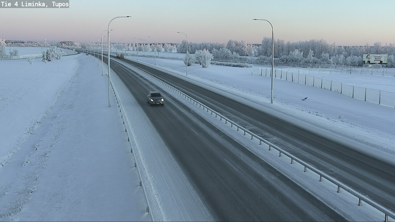 Weather Camera Image Road 4 Liminka, Tupos, Liminka, Pohjois-Pohjanmaa