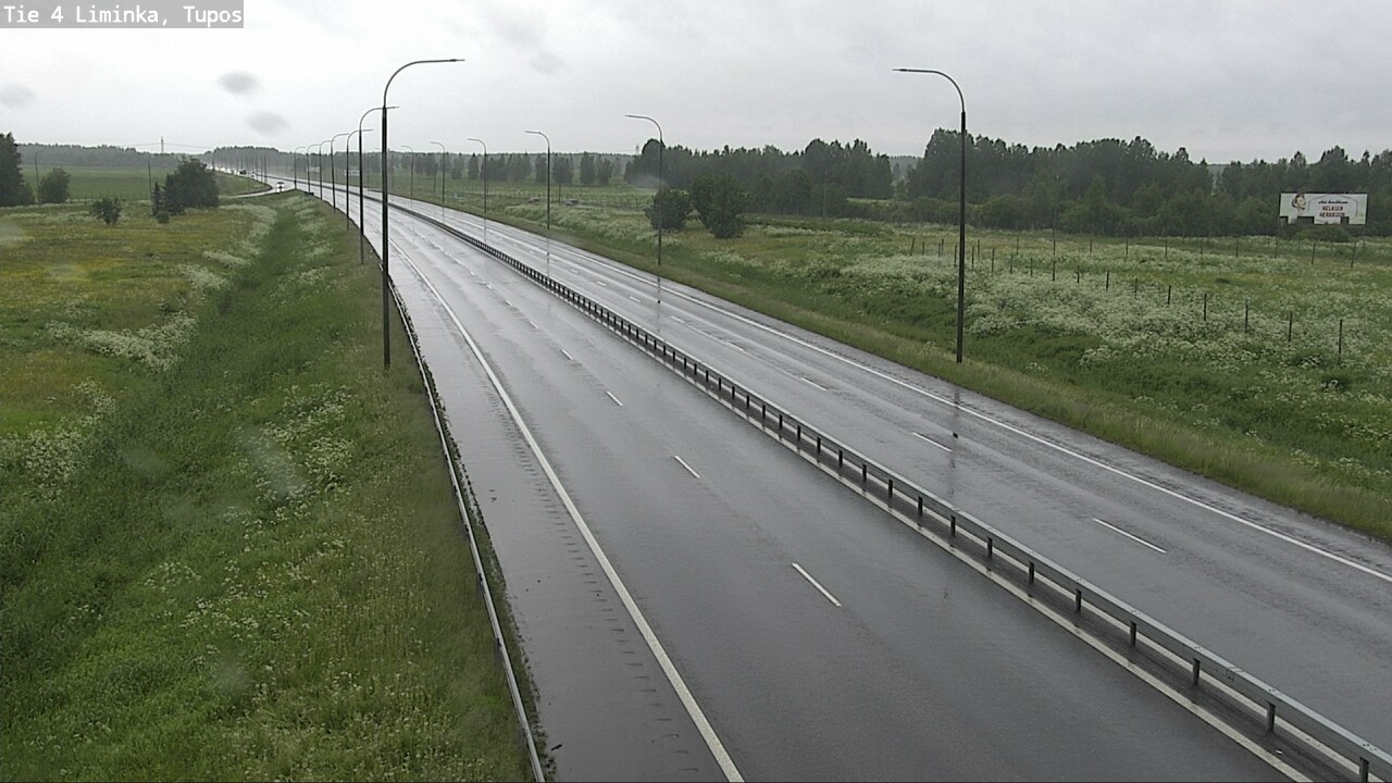 Kelikamerat Kuva Tie 4 Liminka, Tupos, Liminka, Pohjois-Pohjanmaa