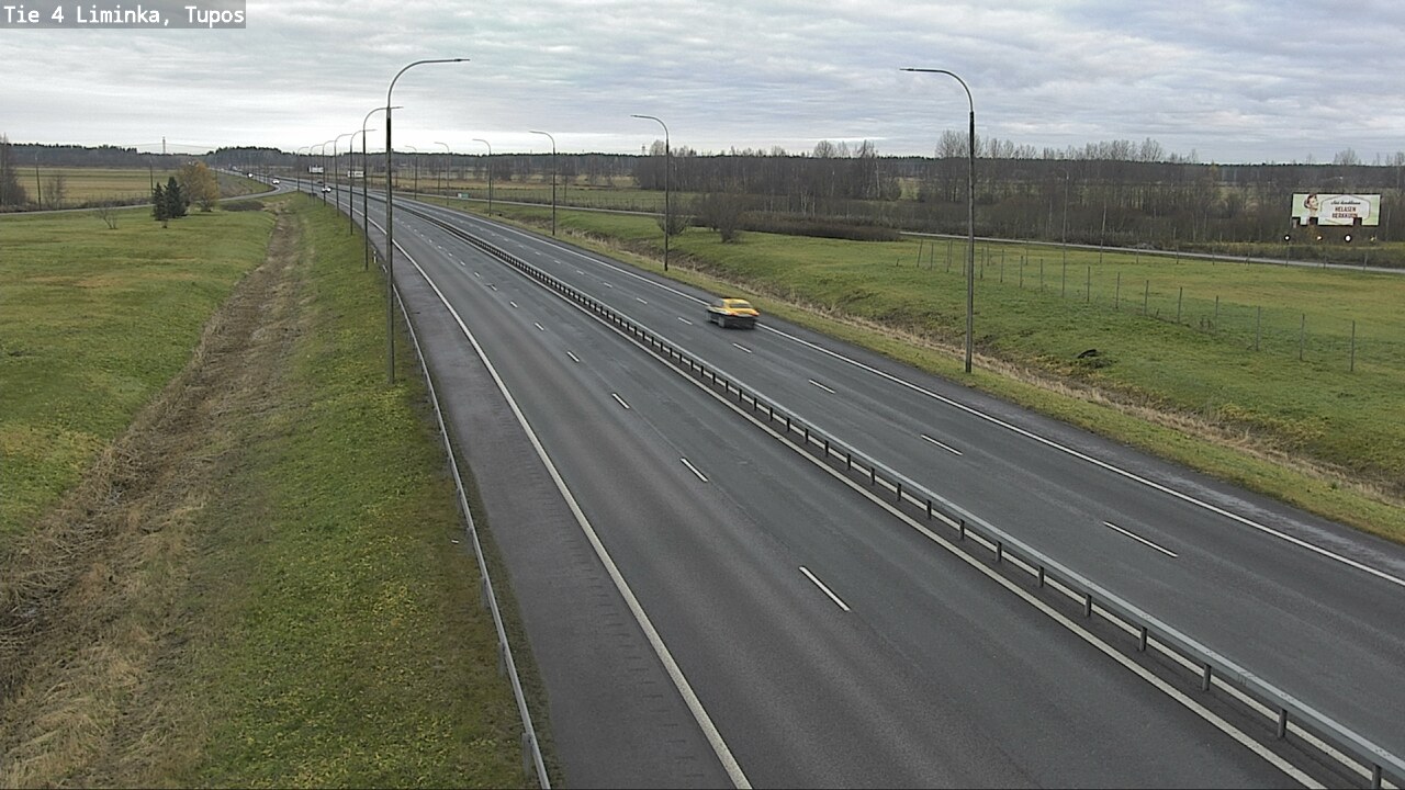 Kelikamerat Kuva Tie 4 Liminka, Tupos, Liminka, Pohjois-Pohjanmaa