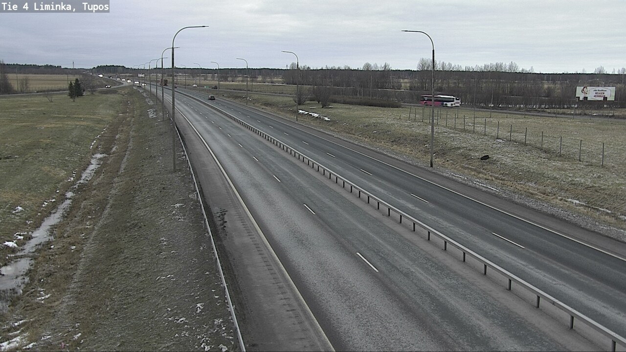 Kelikamerat Kuva Tie 4 Liminka, Tupos, Liminka, Pohjois-Pohjanmaa