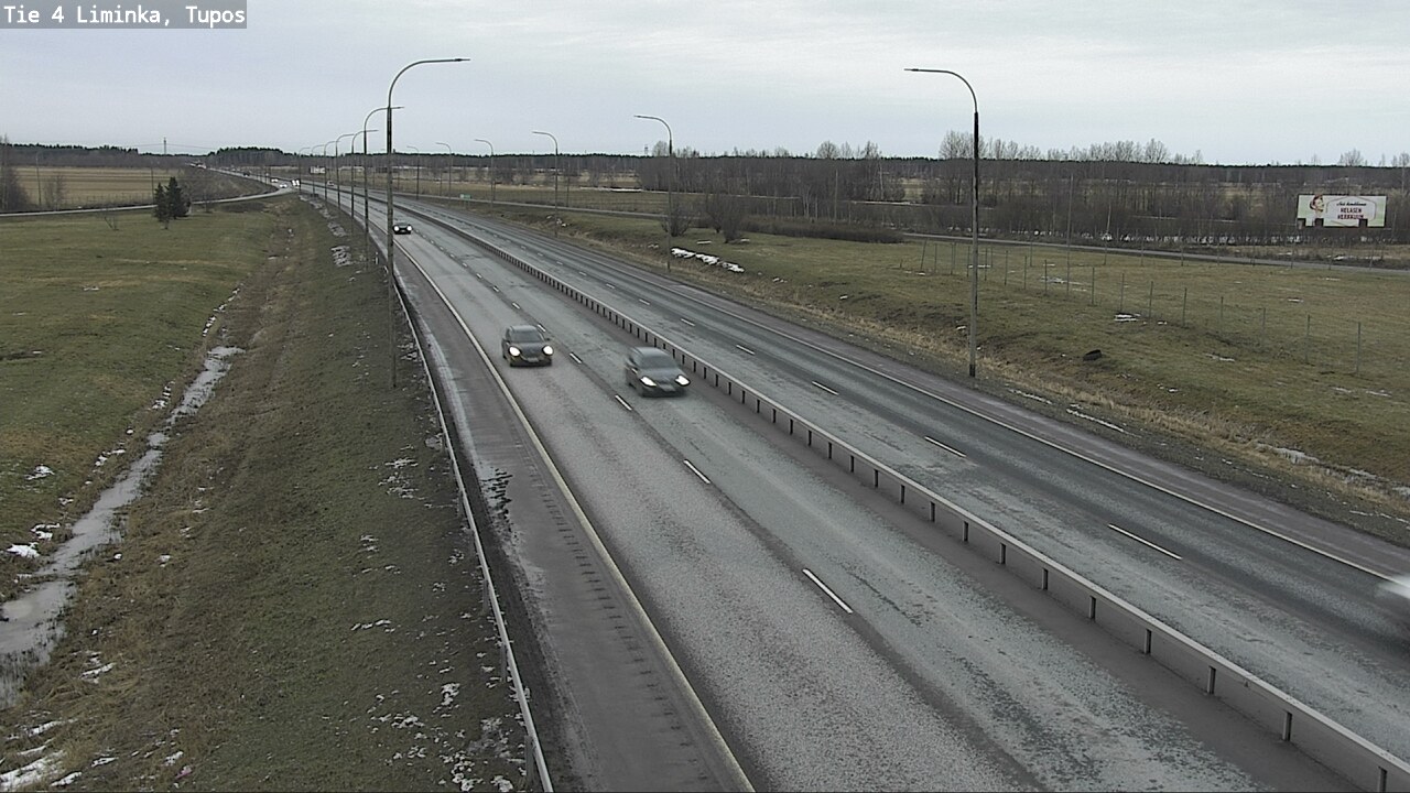 Kelikamerat Kuva Tie 4 Liminka, Tupos, Liminka, Pohjois-Pohjanmaa