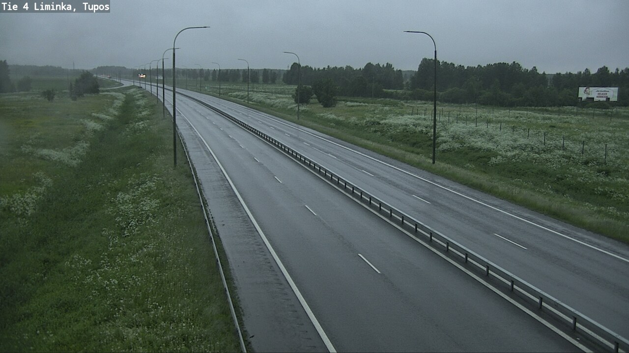 Kelikamerat Kuva Tie 4 Liminka, Tupos, Liminka, Pohjois-Pohjanmaa