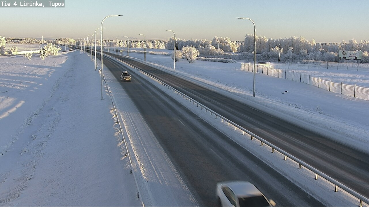 Weather Camera Image Väg 4 Limingo, Tupos, Liminka, Pohjois-Pohjanmaa