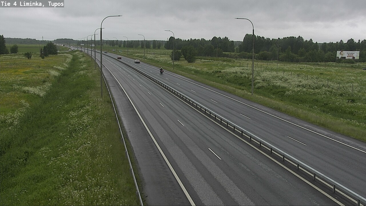 Kelikamerat Kuva Tie 4 Liminka, Tupos, Liminka, Pohjois-Pohjanmaa