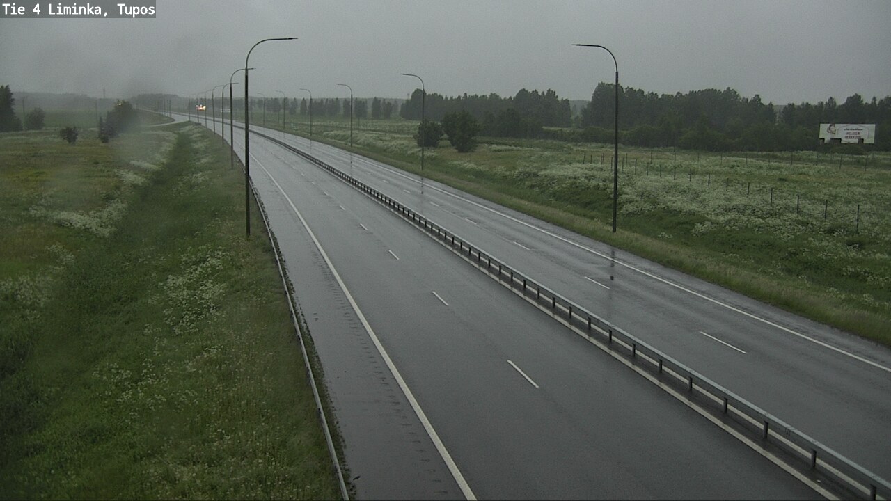 Kelikamerat Kuva Tie 4 Liminka, Tupos, Liminka, Pohjois-Pohjanmaa