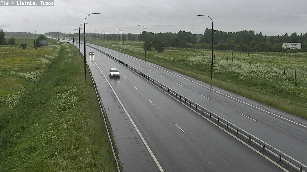 Kelikamerat Kuva Tie 4 Liminka, Tupos, Liminka, Pohjois-Pohjanmaa