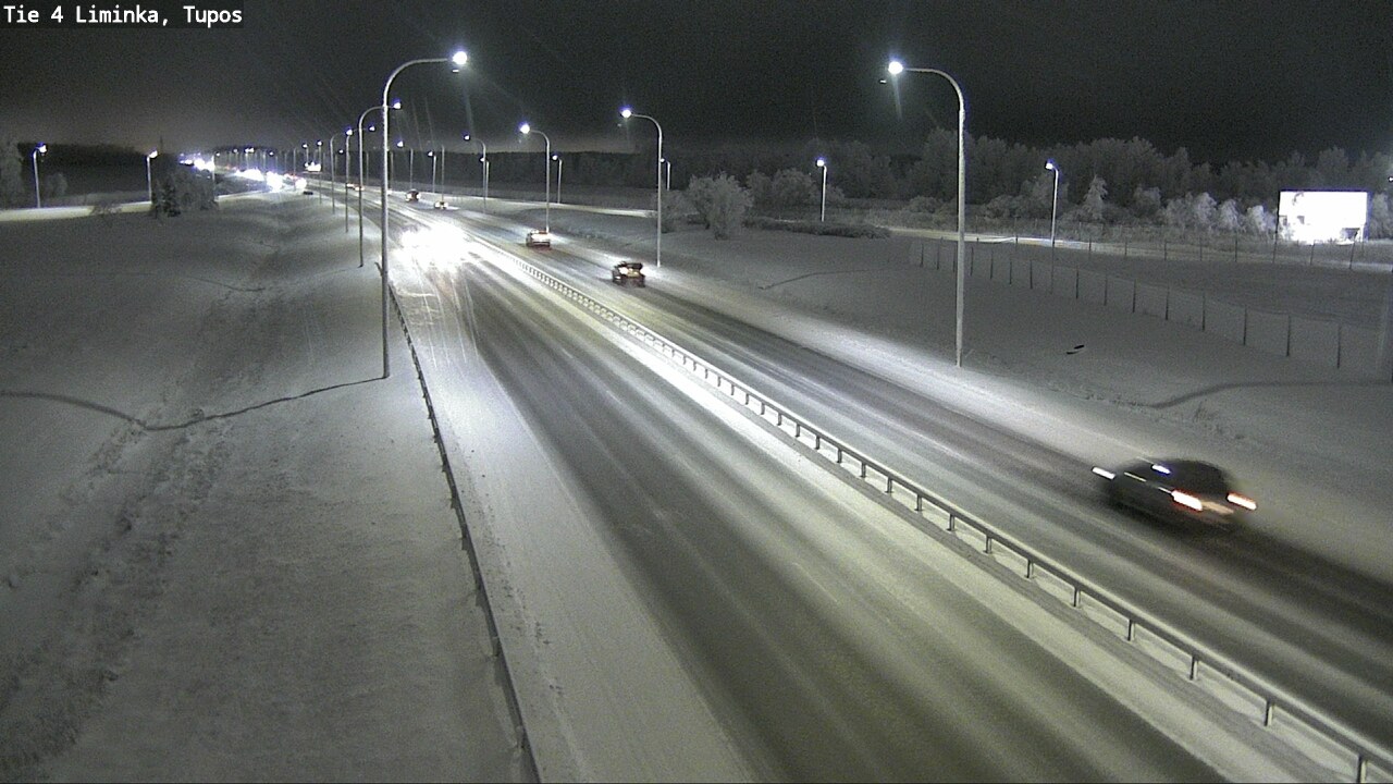 Weather Camera Image Road 4 Liminka, Tupos, Liminka, Pohjois-Pohjanmaa