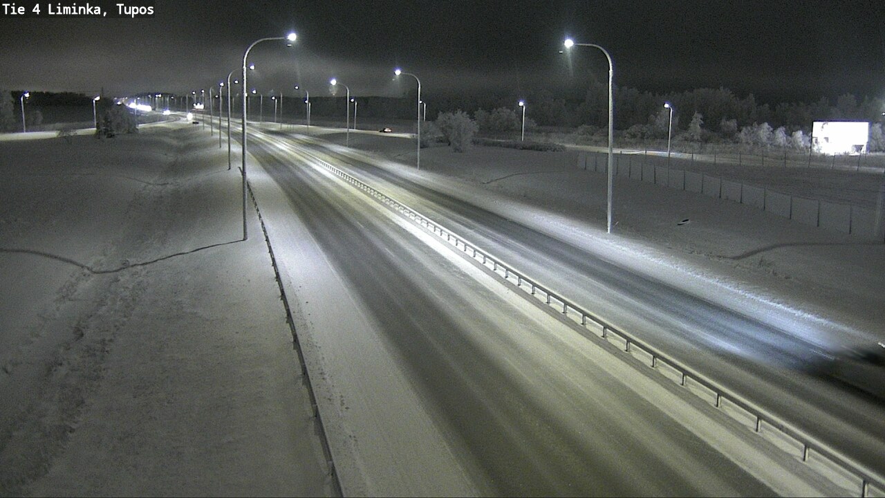 Weather Camera Image Road 4 Liminka, Tupos, Liminka, Pohjois-Pohjanmaa