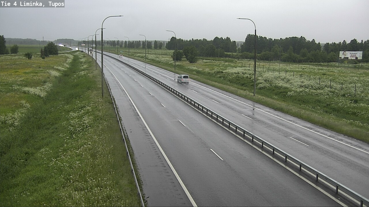Kelikamerat Kuva Tie 4 Liminka, Tupos, Liminka, Pohjois-Pohjanmaa