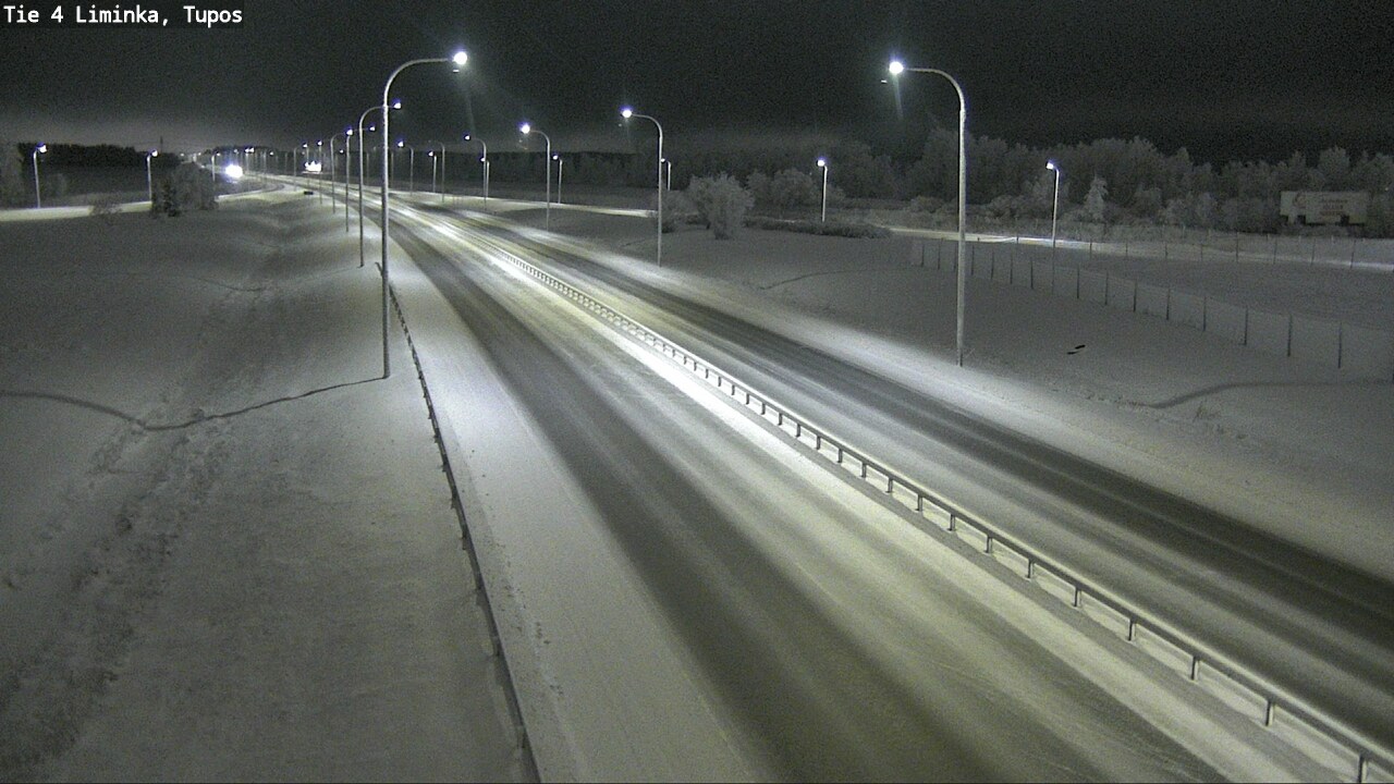 Weather Camera Image Road 4 Liminka, Tupos, Liminka, Pohjois-Pohjanmaa