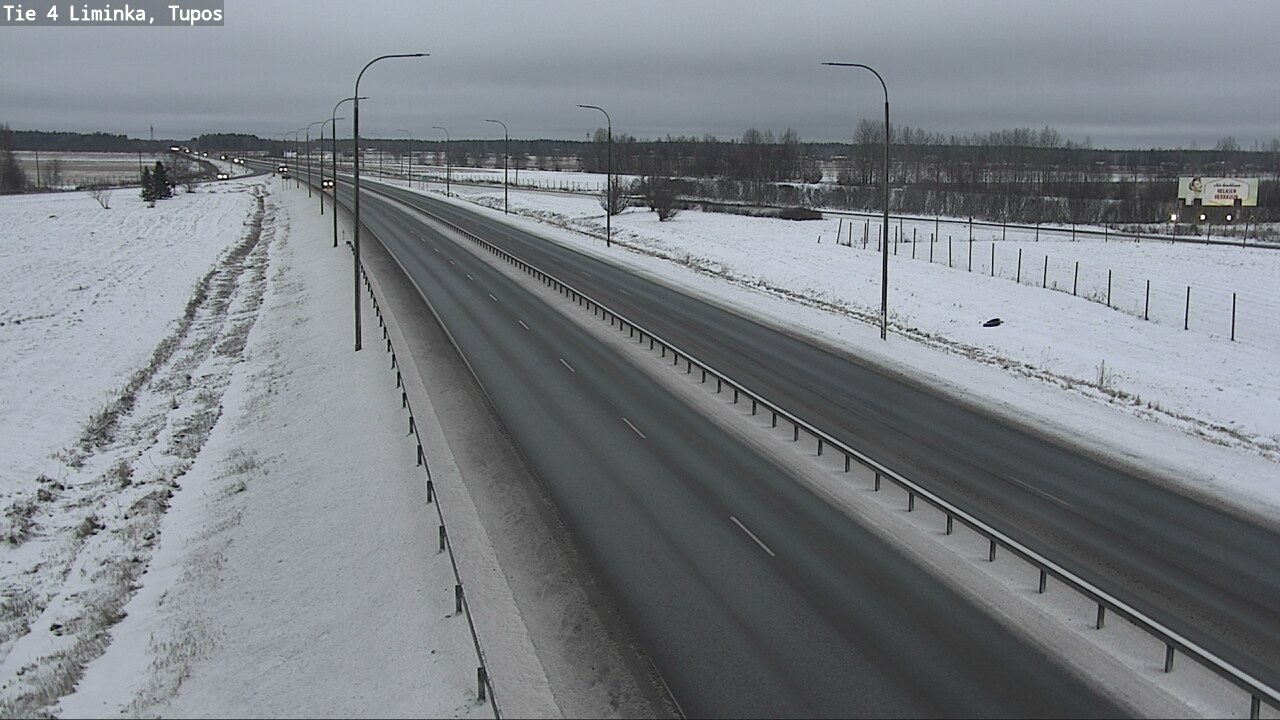 Kelikamerat Kuva Tie 4 Liminka, Tupos, Liminka, Pohjois-Pohjanmaa
