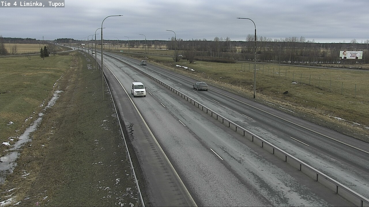 Kelikamerat Kuva Tie 4 Liminka, Tupos, Liminka, Pohjois-Pohjanmaa