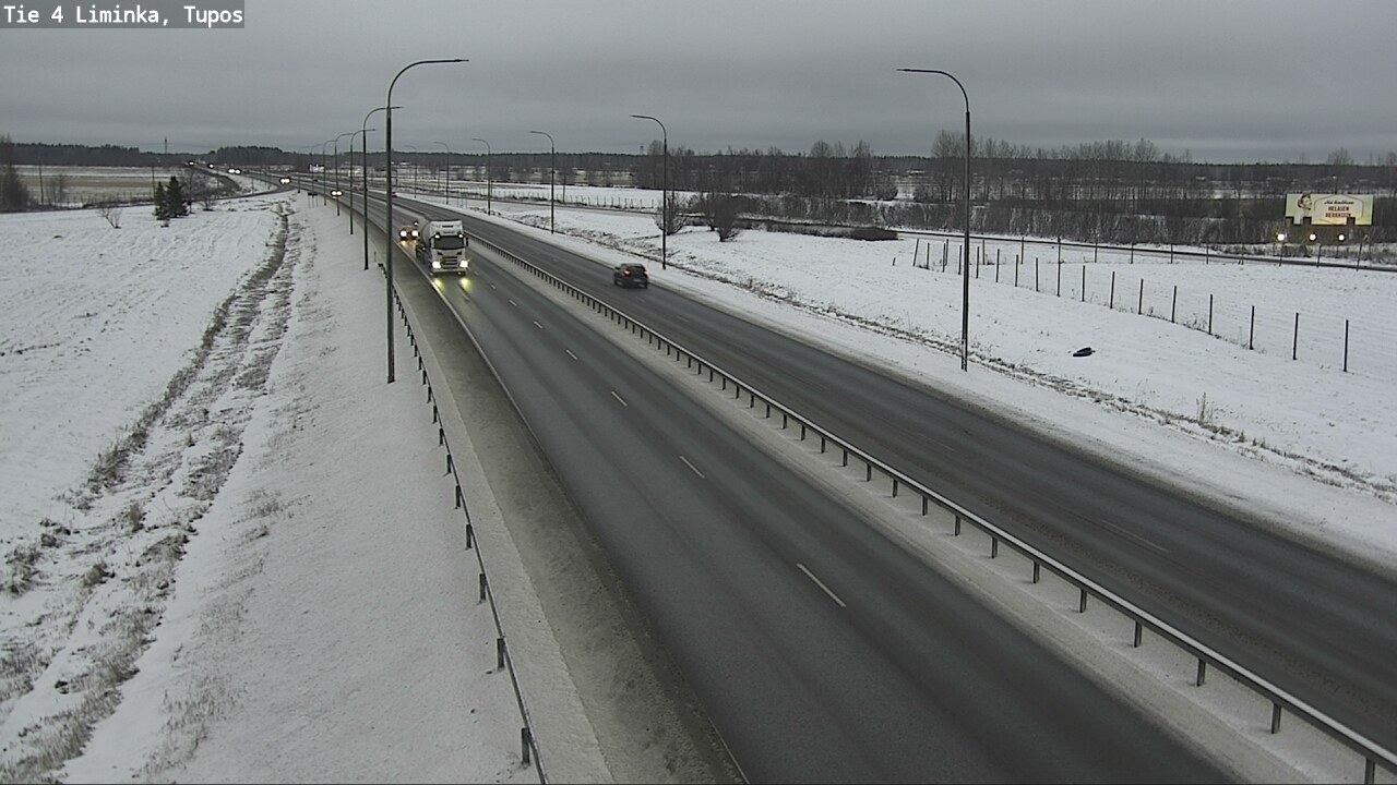 Kelikamerat Kuva Tie 4 Liminka, Tupos, Liminka, Pohjois-Pohjanmaa