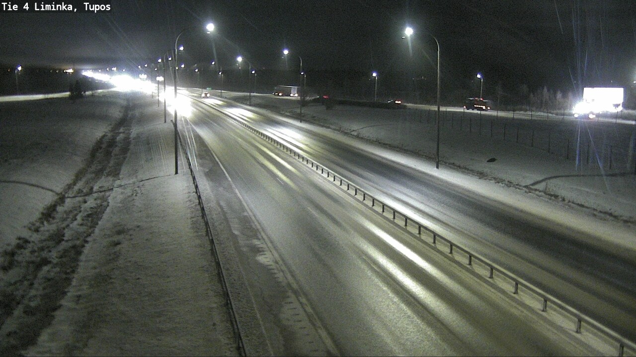 Weather Camera Image Road 4 Liminka, Tupos, Liminka, Pohjois-Pohjanmaa