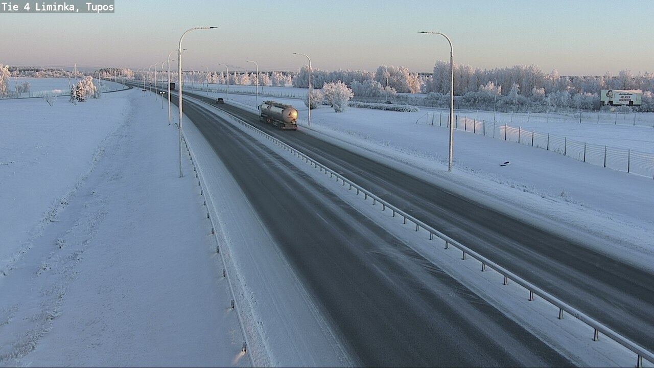 Weather Camera Image Road 4 Liminka, Tupos, Liminka, Pohjois-Pohjanmaa