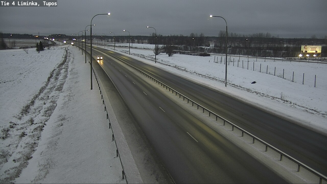 Kelikamerat Kuva Tie 4 Liminka, Tupos, Liminka, Pohjois-Pohjanmaa