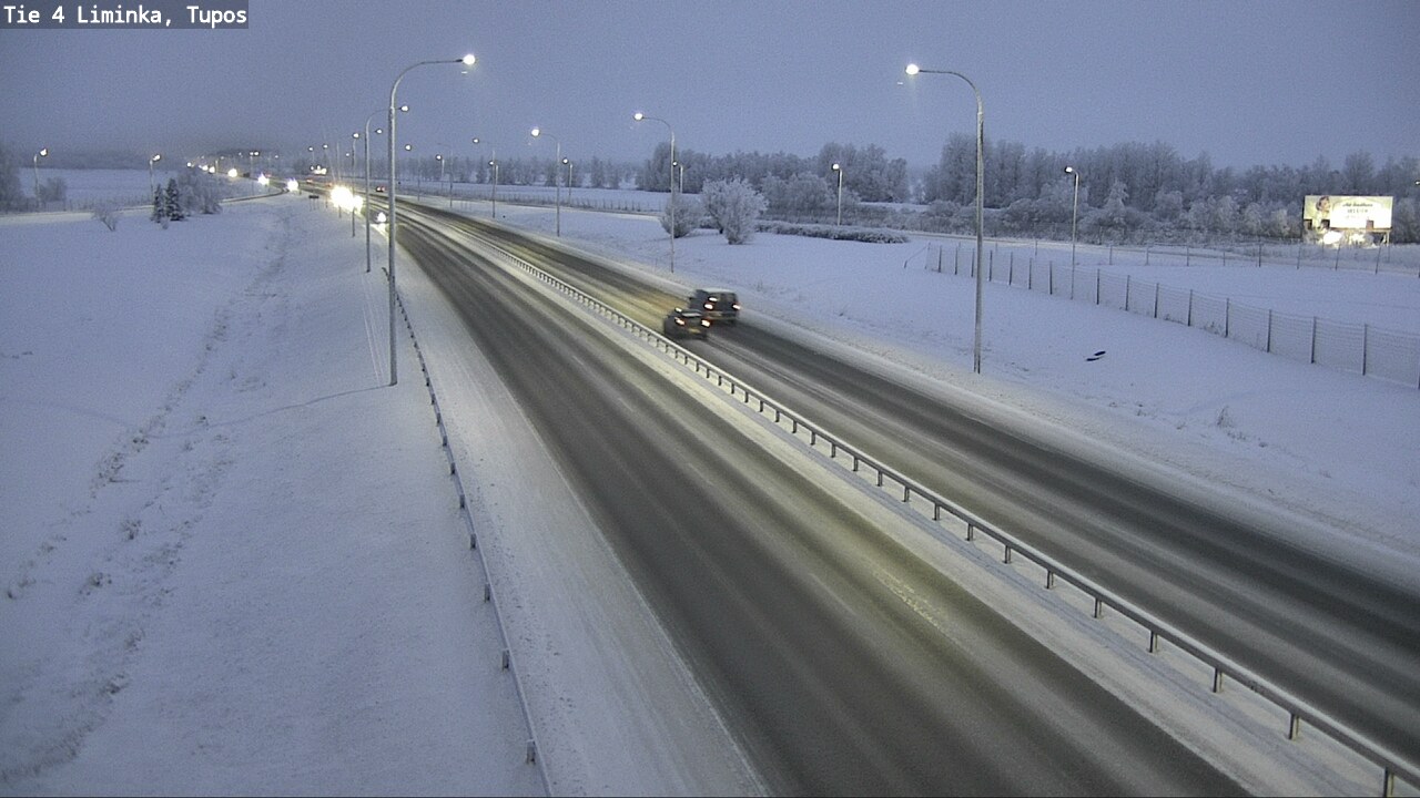 Kelikamerat Kuva Tie 4 Liminka, Tupos, Liminka, Pohjois-Pohjanmaa