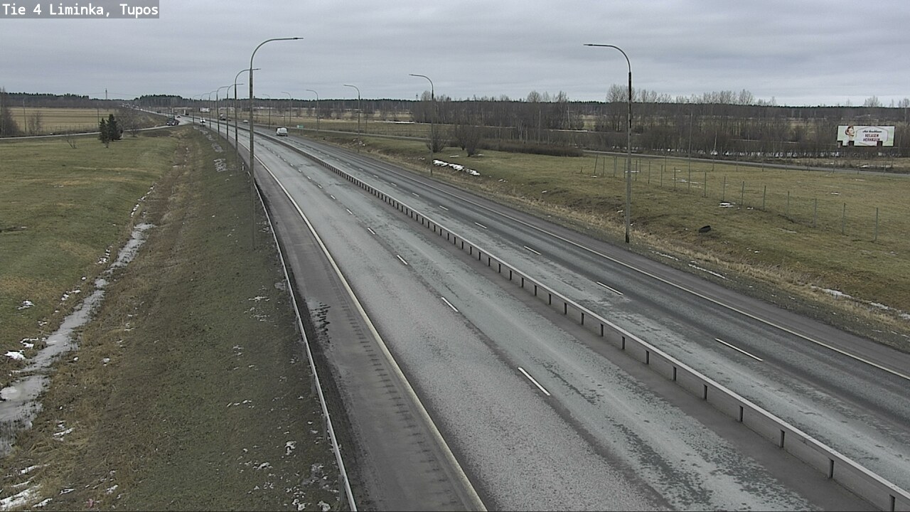 Kelikamerat Kuva Tie 4 Liminka, Tupos, Liminka, Pohjois-Pohjanmaa