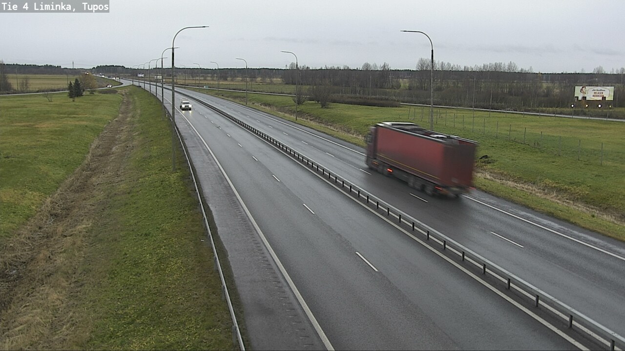 Kelikamerat Kuva Tie 4 Liminka, Tupos, Liminka, Pohjois-Pohjanmaa