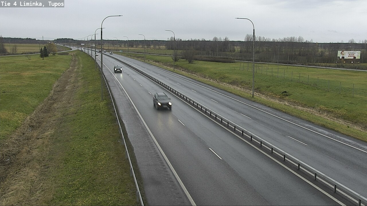 Kelikamerat Kuva Tie 4 Liminka, Tupos, Liminka, Pohjois-Pohjanmaa