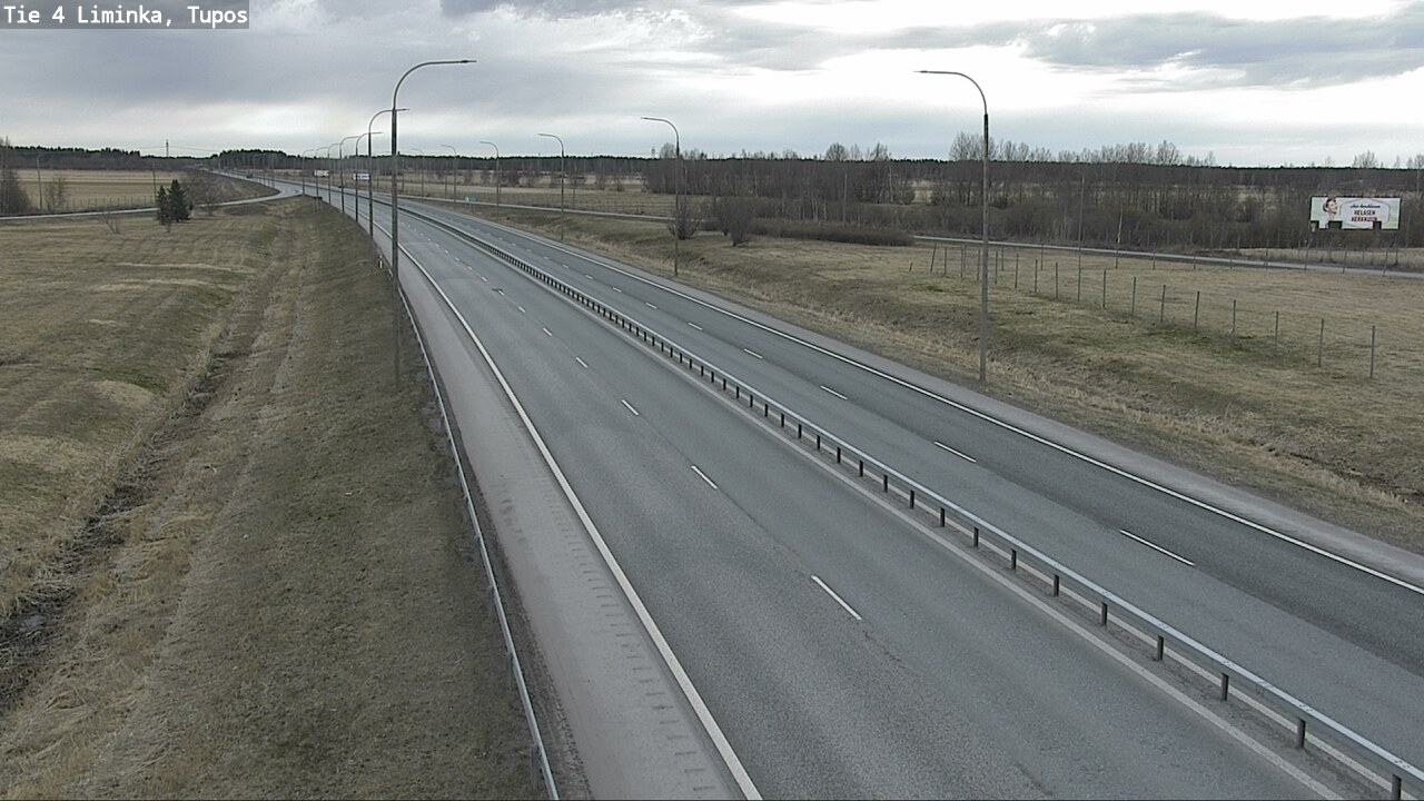 Kelikamerat Kuva Tie 4 Liminka, Tupos, Liminka, Pohjois-Pohjanmaa