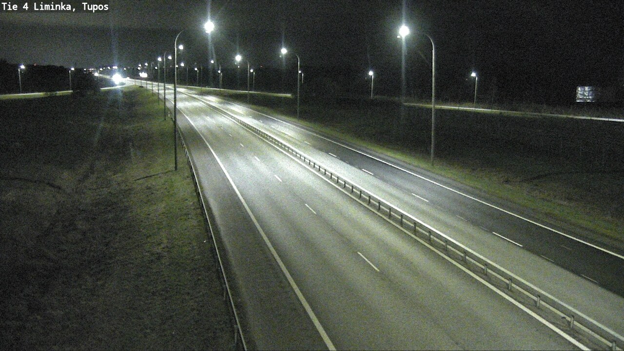 Weather Camera Image Väg 4 Limingo, Tupos, Liminka, Pohjois-Pohjanmaa