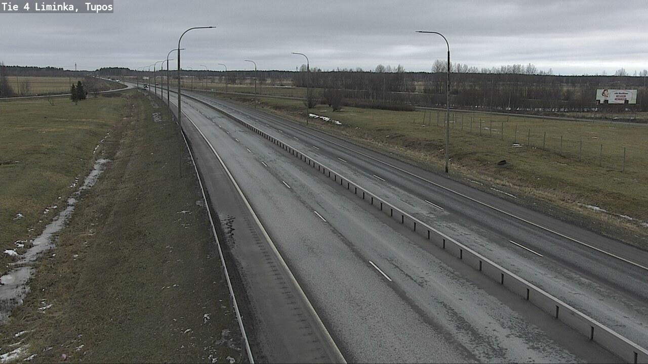 Kelikamerat Kuva Tie 4 Liminka, Tupos, Liminka, Pohjois-Pohjanmaa