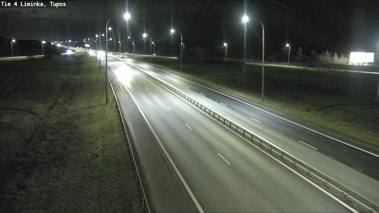 Weather Camera Image Väg 4 Limingo, Tupos, Liminka, Pohjois-Pohjanmaa