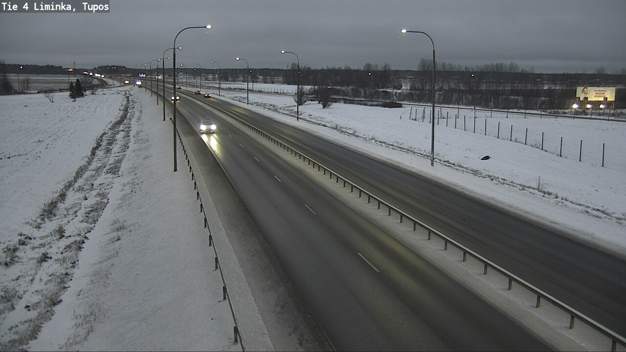 Kelikamerat Kuva Tie 4 Liminka, Tupos, Liminka, Pohjois-Pohjanmaa