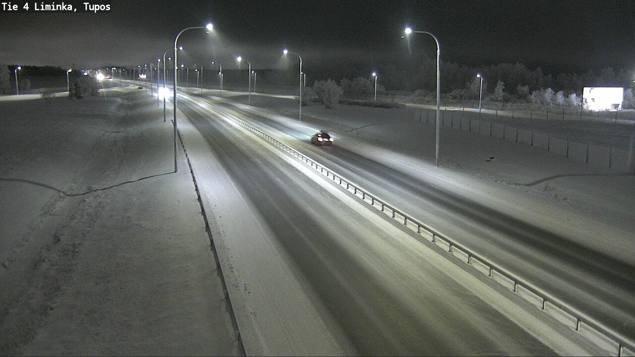 Weather Camera Image Road 4 Liminka, Tupos, Liminka, Pohjois-Pohjanmaa