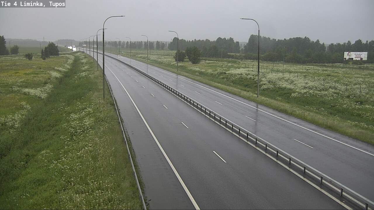 Kelikamerat Kuva Tie 4 Liminka, Tupos, Liminka, Pohjois-Pohjanmaa