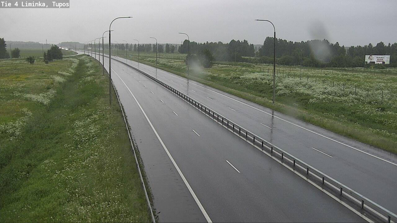 Kelikamerat Kuva Tie 4 Liminka, Tupos, Liminka, Pohjois-Pohjanmaa