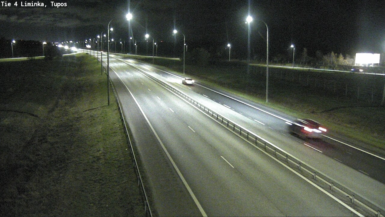 Weather Camera Image Väg 4 Limingo, Tupos, Liminka, Pohjois-Pohjanmaa