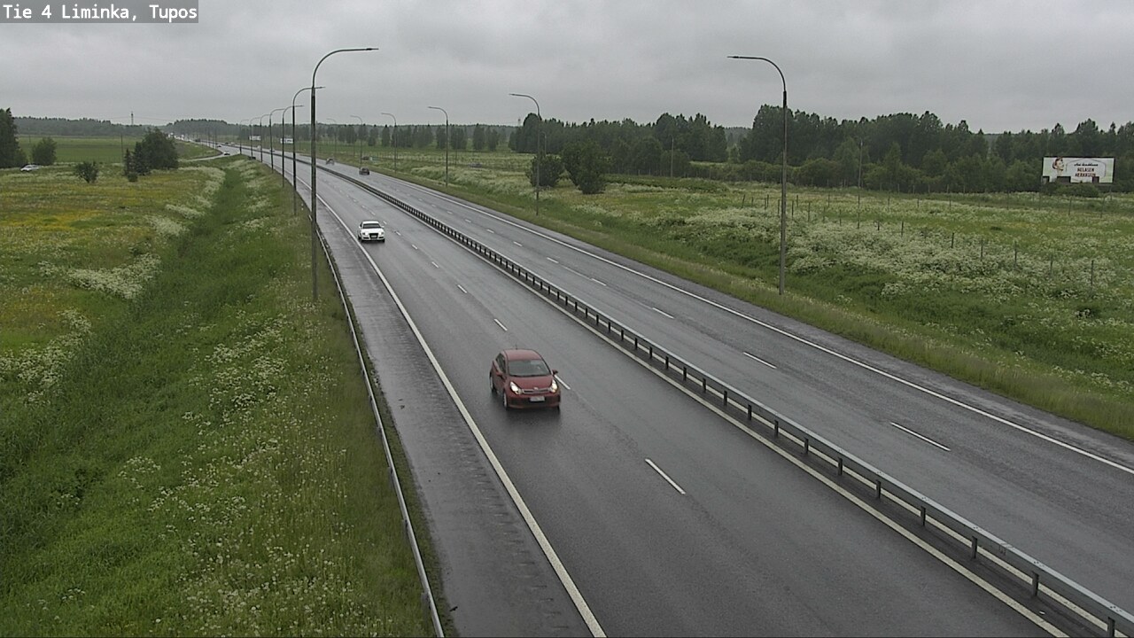 Kelikamerat Kuva Tie 4 Liminka, Tupos, Liminka, Pohjois-Pohjanmaa