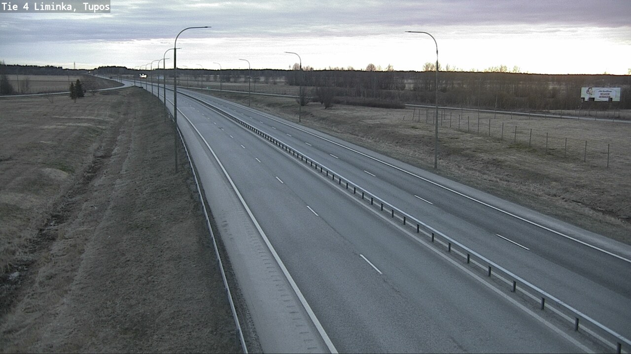 Kelikamerat Kuva Tie 4 Liminka, Tupos, Liminka, Pohjois-Pohjanmaa