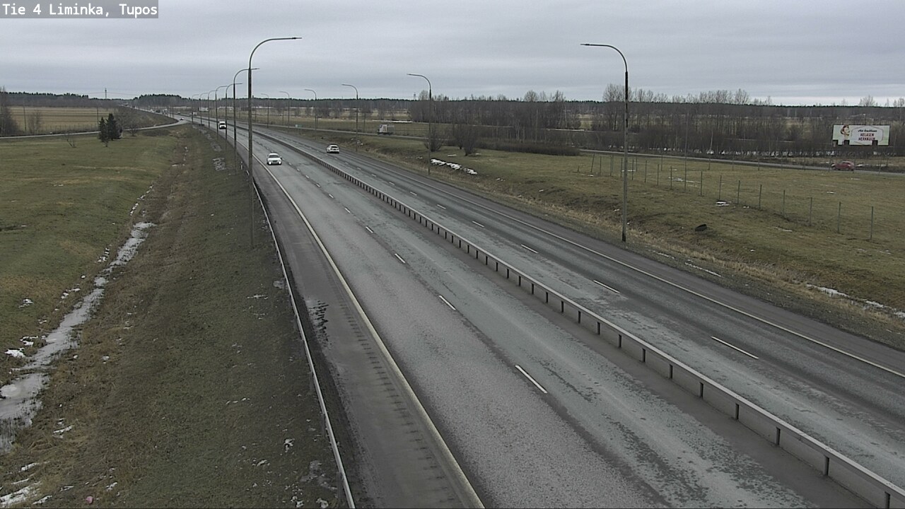 Kelikamerat Kuva Tie 4 Liminka, Tupos, Liminka, Pohjois-Pohjanmaa