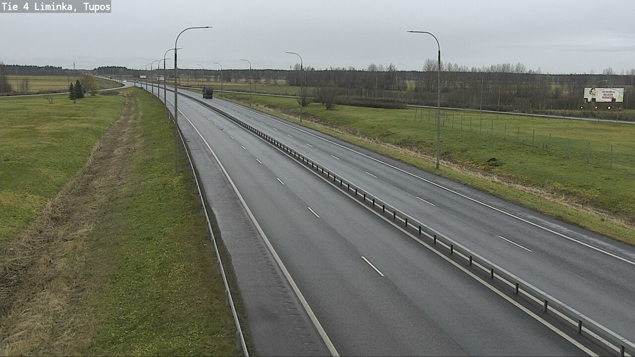 Kelikamerat Kuva Tie 4 Liminka, Tupos, Liminka, Pohjois-Pohjanmaa