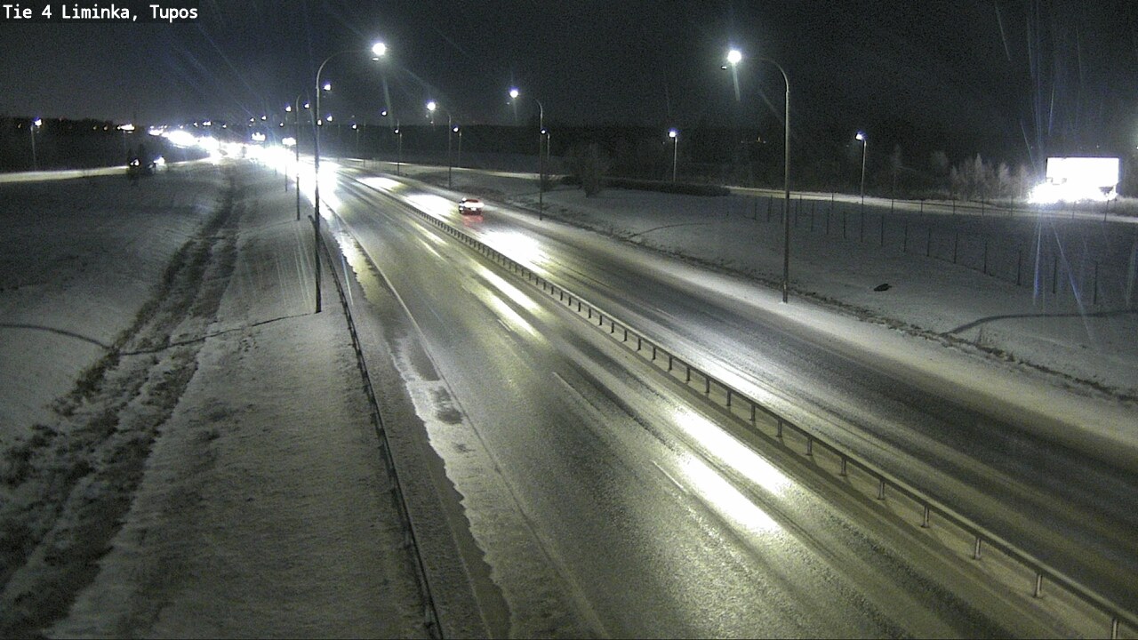 Weather Camera Image Väg 4 Limingo, Tupos, Liminka, Pohjois-Pohjanmaa