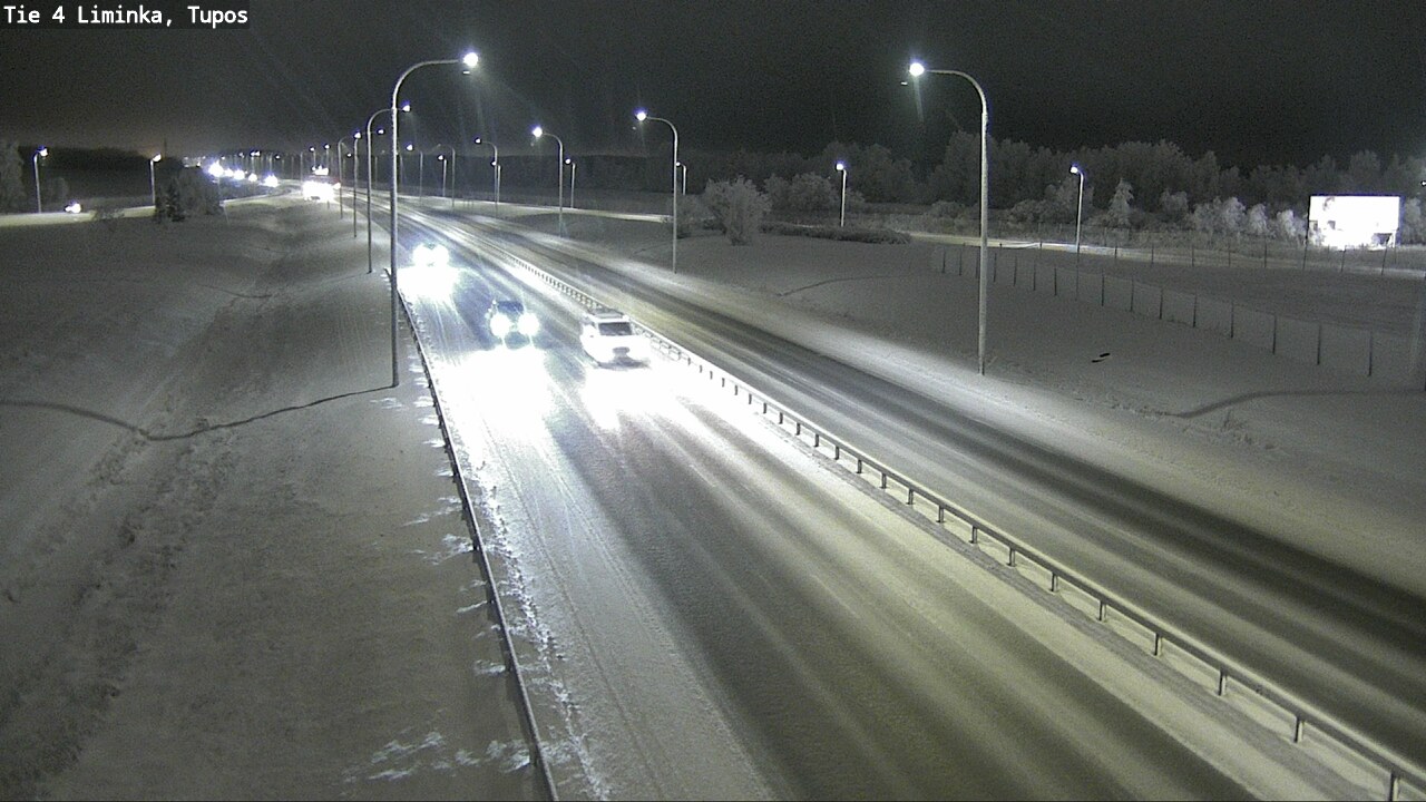 Weather Camera Image Road 4 Liminka, Tupos, Liminka, Pohjois-Pohjanmaa
